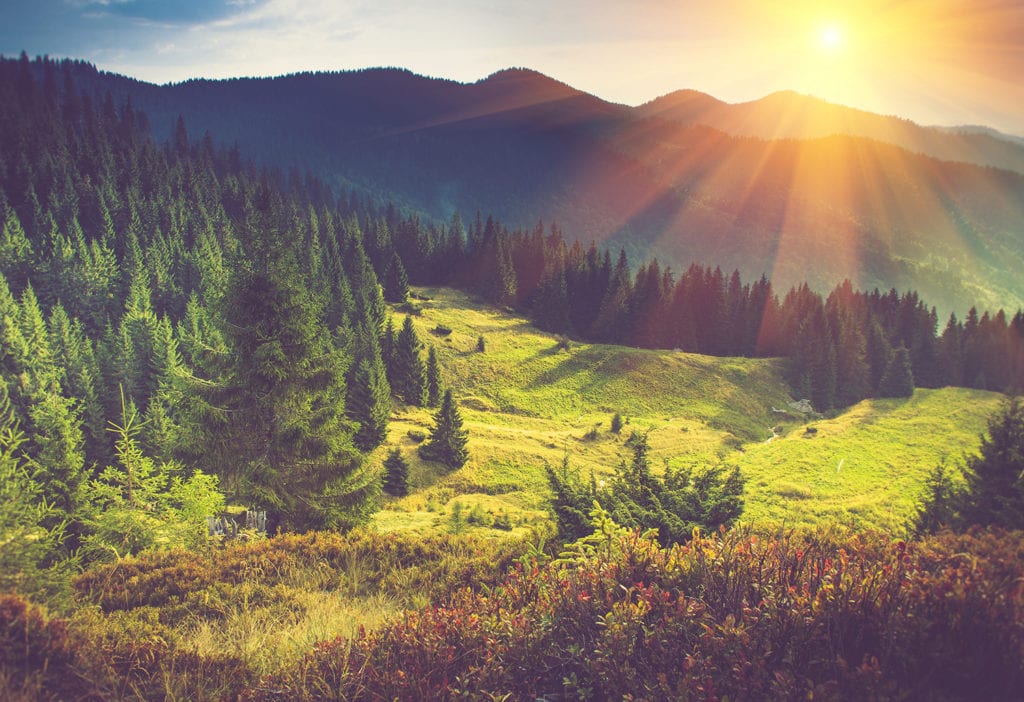 Mountain range